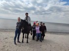 Popietė su žirgais prie Baltijos jūros