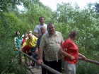 DVC Salantų padalinio neįgalieji  aplankė Šventosios miško taką "Takas mažiems ir dideliems"